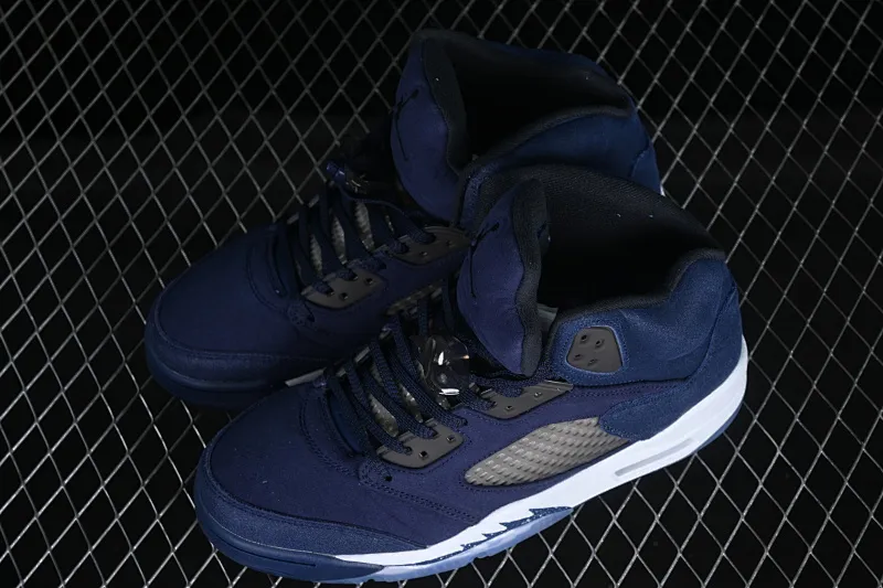 All categories Air Jordan Jordan series basketball shoes Air Jordan 5 Z version Air Jordan 5 "Midnight Navy" AJ5 Joe 5 Midnight Navy FD6812-400